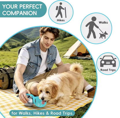 Petvens™ 2-in-1 Portable Pet Travel Bottle