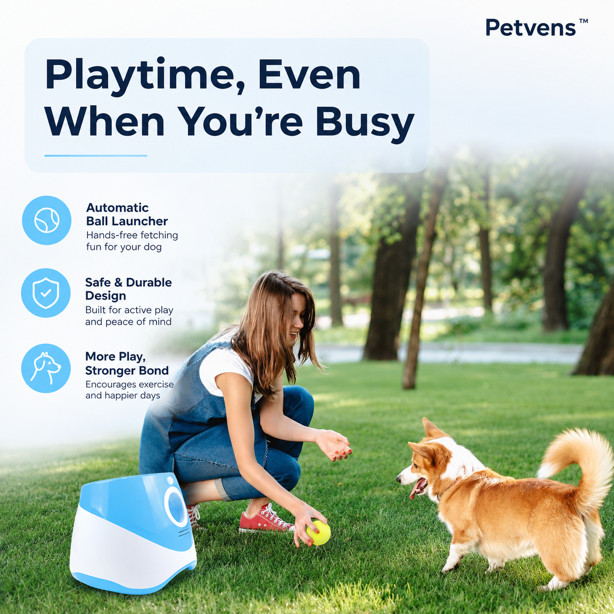 Petvens™ Automatic Ball Launcher